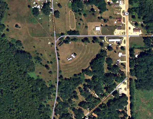 Meredith Drive-In Theatre - Aerial